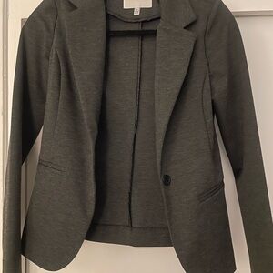 Kate Blazer in Dark Melange by Ichi for Women